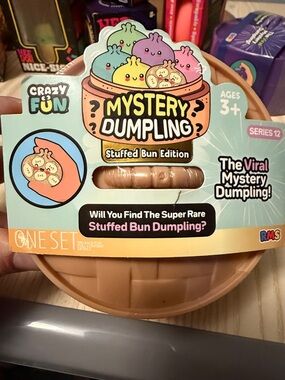 Crazy Fun Mystery Dumpling Stuffed Bun Edition - series 12 new rare!